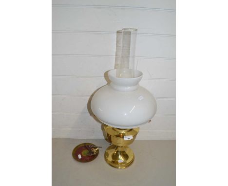 Brass based oil lamp