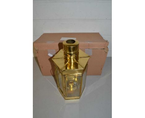 Boxed modern lantern