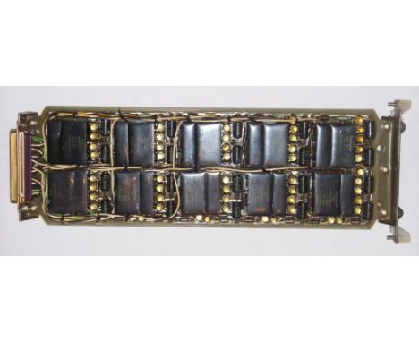 24/10 LOT76- Concorde Circuit Board 2 & Brian Trubshaw signed COA. British Airways Concorde 002 printed circuit board Version