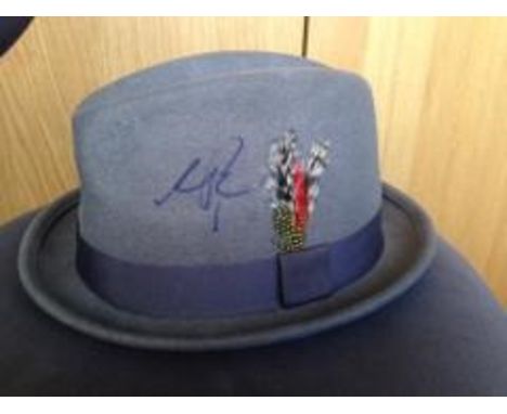 Al Pacino Godfather Fedora Hat Signed With Proof. Good condition 