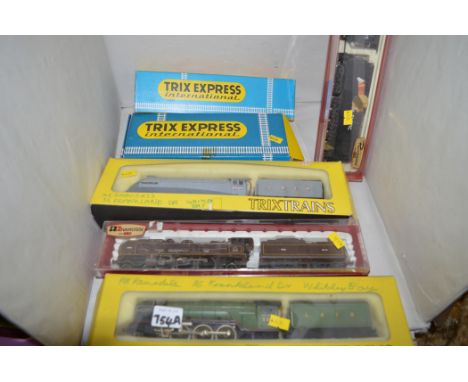 Trix Express International: 00-gauge scale models 2441 and 3697; Trix Trains 'A.H. Peppercorn' and 'Silverlink'; Rivarossi Ma