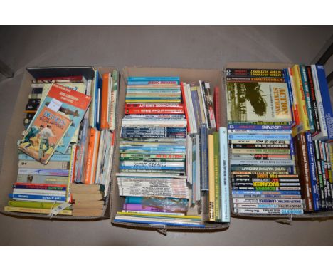 Aviation and model aeroplane interest books and magazines, to include: Harrier & Sea Harrier; United States Air Force; Gulf W