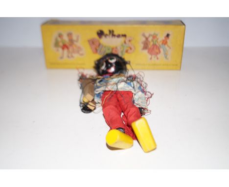 Pelham puppet SS Golliwog with original box  