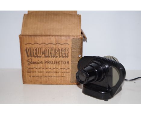 Early View-Master junior projector with original box  