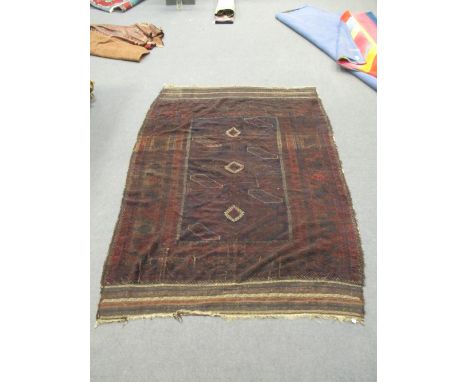 A Beluchi carpet 253 x 184cm  