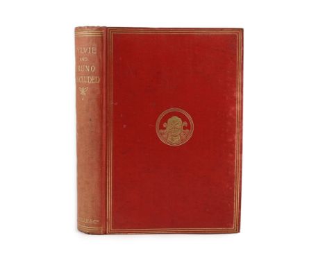 ° ° Dodgson, Charles Lutwidge (‘’Lewis Carroll’’) - Sylvie and Bruno Concluded, 1st edition, illustrated by Harry Furniss, ad