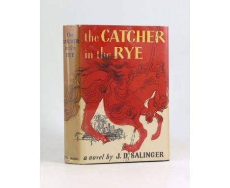 ° ° Salinger, Jerome David - The Catcher in the Rye, 1st edition, 8vo, original gilt-stamped black cloth, in 1st issue unclip