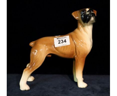 Ceramic study of a standing boxer dog. (B.P. 24% incl. VAT)