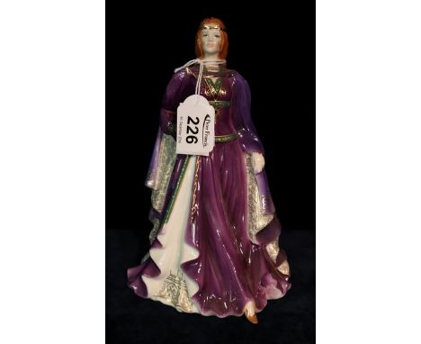 Royal Worcester bone china figurine 'Branwen, daughter of Llyr' limited edition of 7500.(B.P. 24% incl. VAT) CONDITION REPORT