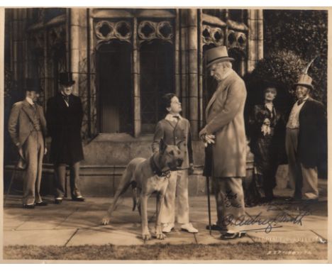  SMITH C. AUBREY: (1863-1948) English Actor, who also Captained the England cricket team in 1889. Vintage signed and inscribe