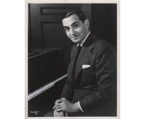  BERLIN IRVING: (1888-1989) American Composer and Lyricist. Signed and inscribed 8 x 10 photograph, the image depicting Berli