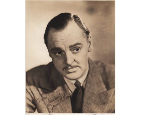  COWAN JEROME: (1897-1972) American Actor, starred in The Maltese Falcon opposite Humphrey Bogart. Vintage signed and inscrib