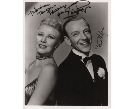 ASTAIRE & ROGERS: ASTAIRE FRED (1899-1987) & ROGERS GINGER (1911-1995) American Actor & Actress and Dancers, both Academy Aw