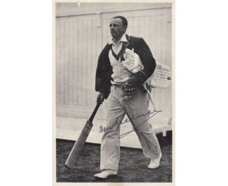  BRADMAN DON: (1908-2001) Australian Cricketer. T.L.S., Don Bradman, one page, 4to, Kensington Park, South Australia, 26th Ju