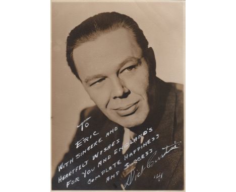  CURTIS DICK: (1902-1952) American Actor who starred alongside The Three Stooges in several films and is remembered for his r