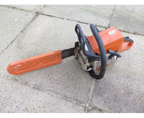 A Stihl petrol chainsaw model MS230 needs a service 
