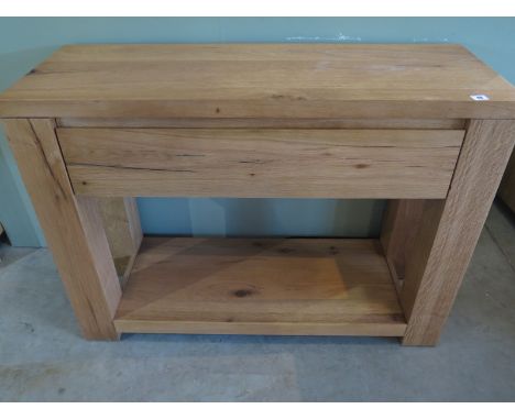 An Oslo console table - W110cm x D40cm x H80cm 