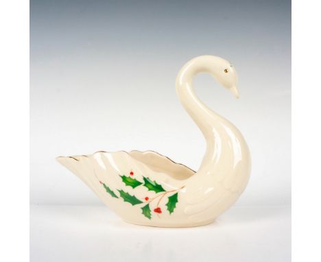 Holiday Archives Collection. Gilded touches decorated with berries and leaves. Lenox backstamp. This item has its original bo