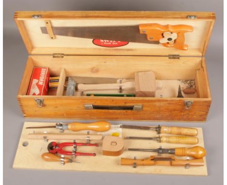 A joiners Swift tool set by makers J. H. Swift &amp; Sons Ltd, Sheffield.  