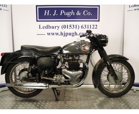BSA A10 motorcycle. 650ccFrame No. GA7.21547 Engine No. DA1017230Bikes been in dry storage for some time it was last ridden 2