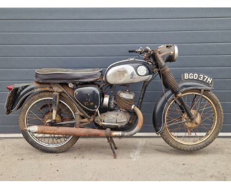 BSA B175 Bantam restoration project.Very complete and original project. 4 speed gearbox, heavyweight forks, centre plug head.