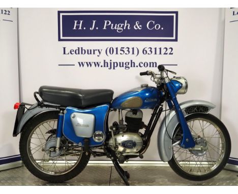Norman model B2S motorcycle. 1960. 197cc. Frame No. B2S6473Engine No. 375B/1704 Part of a private collection. Engine turns ov