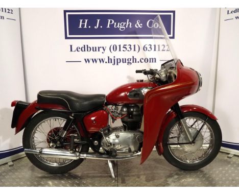 Royal Enfield 250 motorcycle. 1977. 246ccFrame No. 8943 (v5 states 8943 042250)Engine No. 1246Engine turns over with compress