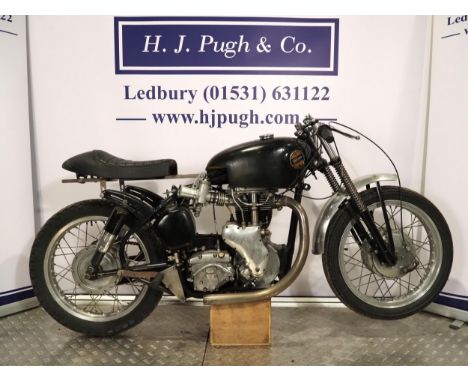 Velocette cafe racer motorcycle project.Engine No. MSS12604Engine turns over, was last run about 12 months ago. Comes with ne