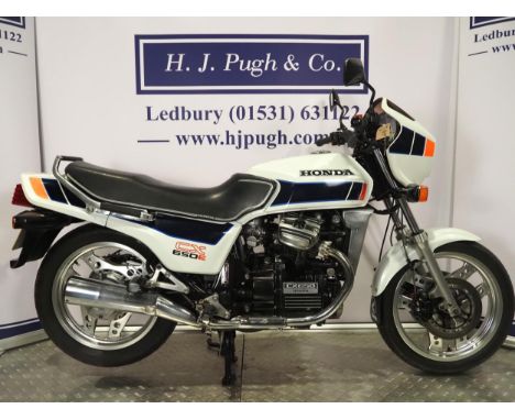 Honda CX650ED Eurosport motorcycle. 1984. 649ccLast running 14/8/2024 and been dry stored since so will need recommissioning.