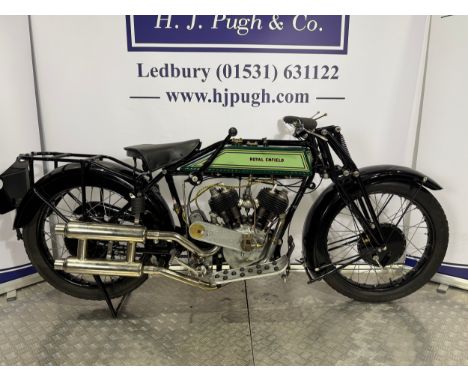 Royal Enfield model 182. 1926. 947cc.Frame no - 2411Engine no- 2439 The engine was stripped, magneto and gearbox rebuilt, clu