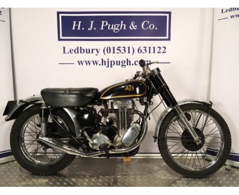 AJS 16MCS 350 Trial bike motocross bike. 1954Frame No. A6794Engine No. 20903Runs and rides. All alloy engine with factory com