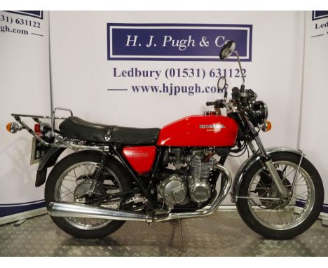 Honda CB400 Four motorcycle. 1975. 408ccFrame No. CB400F-1007710Engine No. CB400F-E-1007721Runs and rides. Recent battery fit