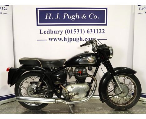 Royal Enfield Crusader motorcycle. 248cc. 1960Frame No. 13351Engine No. 4908From a private collection. Engine turns over with