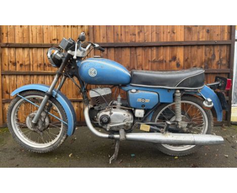 CZ motorcycle project. 1979. 125cc. Frame No. 003251Engine No. 005015Reg. DDV 751T. V5.