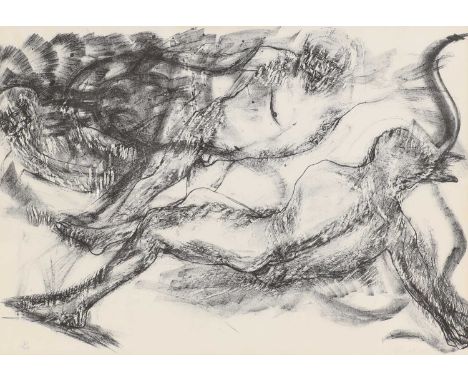 ▴ Dame Elisabeth Frink CH RA (1930-1993)'Spinning Man VII' (Wiseman 8)lithograph, signed and dated 'Frink 65' in pencil l.r.,