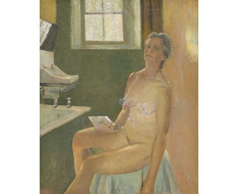 ▴ Constance Parish (1908-2001)Self portraitsigned with initials l.r., oil on canvas92 x 76.5cmExhibited: Royal West of Englan