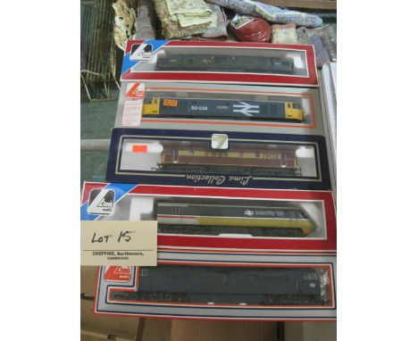 Lima; five boxed diesel locomotives, D6722 British Railways, 50038 Formidable, 73128 EWS, 43126 Inter-City 125, D1071 Western