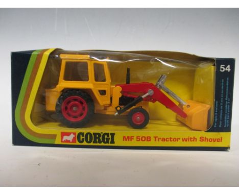 Corgi 54 MF-50B Tractor with shovel  