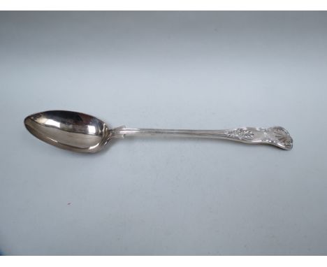 A silver basting spoon, Sheffield 1903, 200g