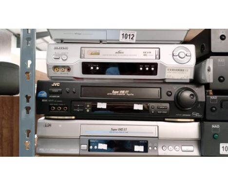 A ''Mr Switch'' Transmitter and 3 VHS Video recorder