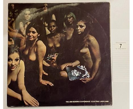 Rare Jimi Hendrix Electric Ladyland Double Album GatefoldUsing the record collector's gradingHas surface marks and light scra