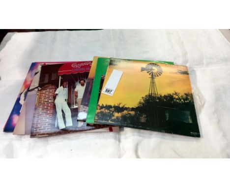 Seven Crusaders LP's - Chain Reaction, No.1, Mages, Free as the Wind etc., excellent condition.