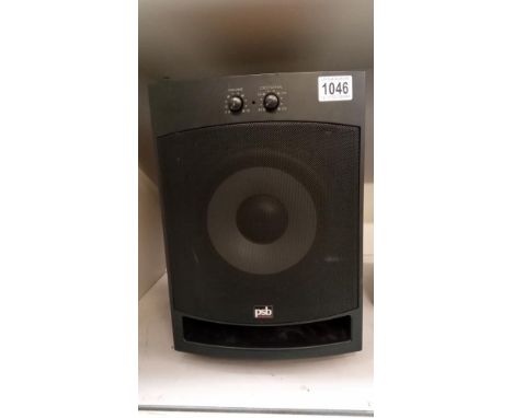 A PSB powered speaker