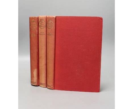 ° ° JRR Tolkien, The Lord of the Rings 1st, 2nd and 7th editions