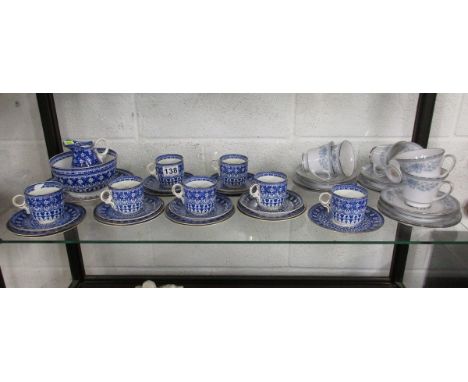 Shelf of china to include Noritake