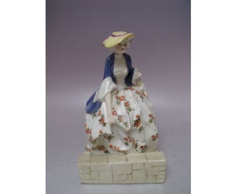 A ROYAL WORCESTER LADY BOUNTIFUL FIGURINE No. 3097, modelled by G M Parnell S/D