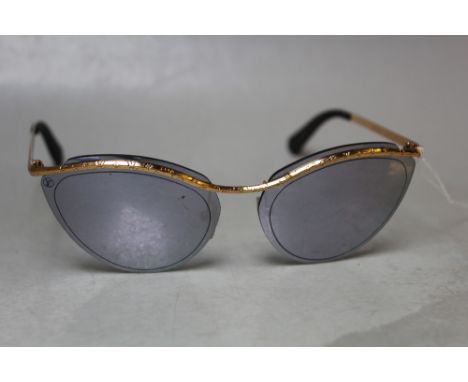 A PAIR OF LOUIS VUITTON 'CATS EYE' SUNGLASSES, S/DCondition Report:Marks to the lenses