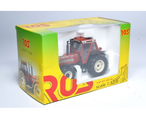 ROS 1/32 farm model issue comprising Fiat DT 180-90 Tractor, excellent with no obvious signs of fault. 