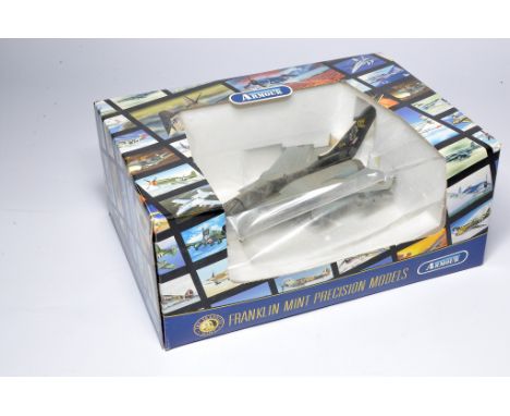 Franklin Mint diecast model aircraft issue comprising Tornado issue. Looks displayed but generally appears free from notable 
