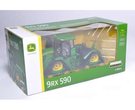Ertl Prestige Collection 1/32 farm model issue comprising No.45772 John Deere 9RX 590 Tractor. Excellent and secure in very g